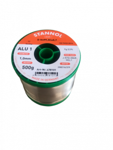STANNOL ALU-1 Drut do lutowania aluminium (478101 LÖTD. ALU1 3,5% 1,0 SN99CU1)