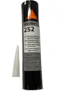 Sikaflex 252 black (czarny) / 300ml